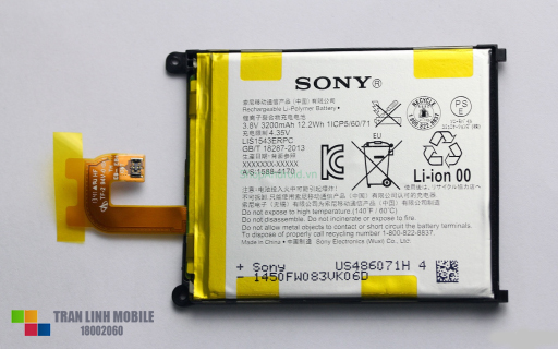 Thay pin Sony Z Ultra C6802