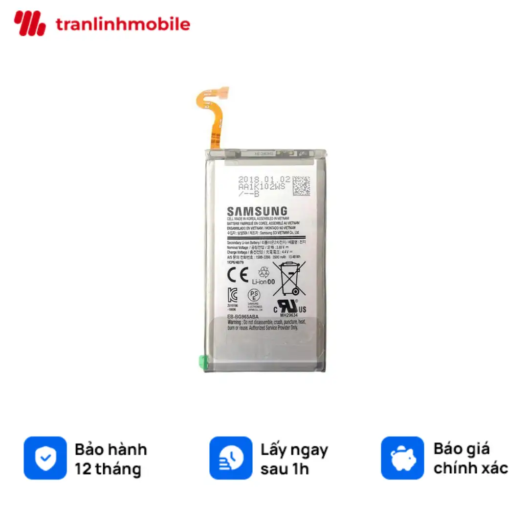 Thay pin Samsung Galaxy S9+
