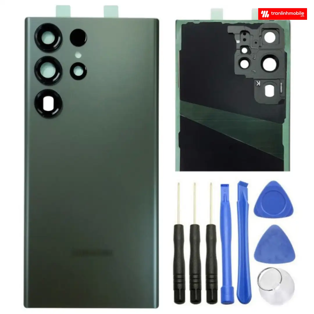 Thay k&iacute;nh lưng Samsung Galaxy S23 Ultra ch&iacute;nh h&atilde;ng