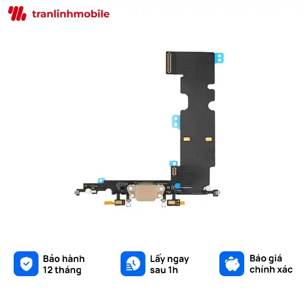 Thay cáp chân sạc iPhone 8 Plus