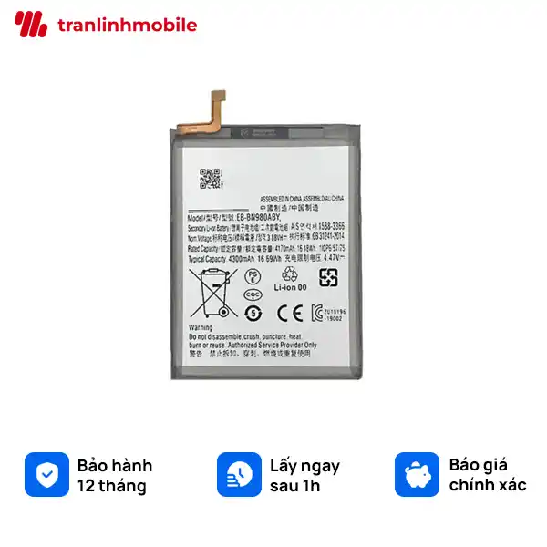 Thay pin Samsung Galaxy Note20