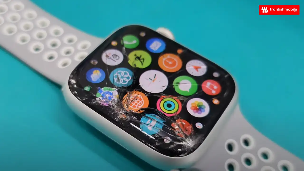 Thay ép mặt kính Apple Watch Series 8 chính hãng