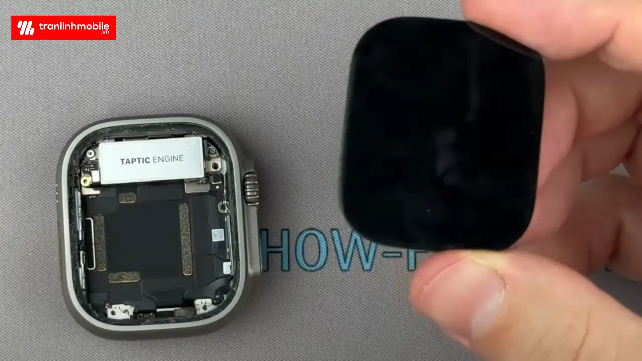 Thay ép mặt kính Apple Watch Ultra chính hãng