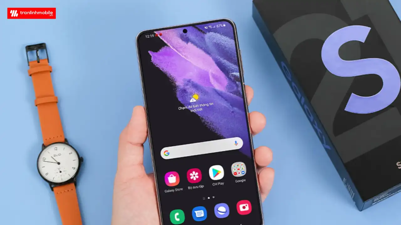 Thay ép mặt kính Samsung S21+, Galaxy S21 Plus 5G uy tín lấy ngay tại Hải Phòng và Hà Nội