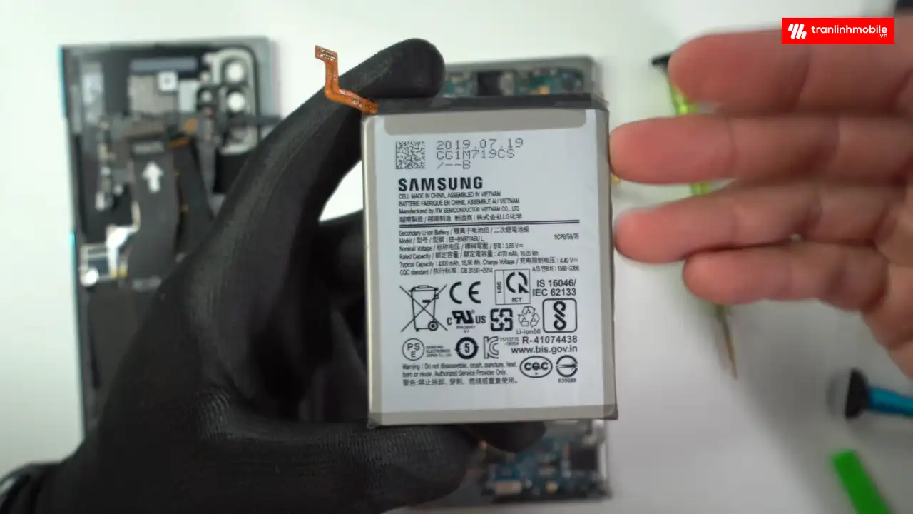 Quy trình thay Pin Samsung Galaxy Note 10 Plus, Note 10+