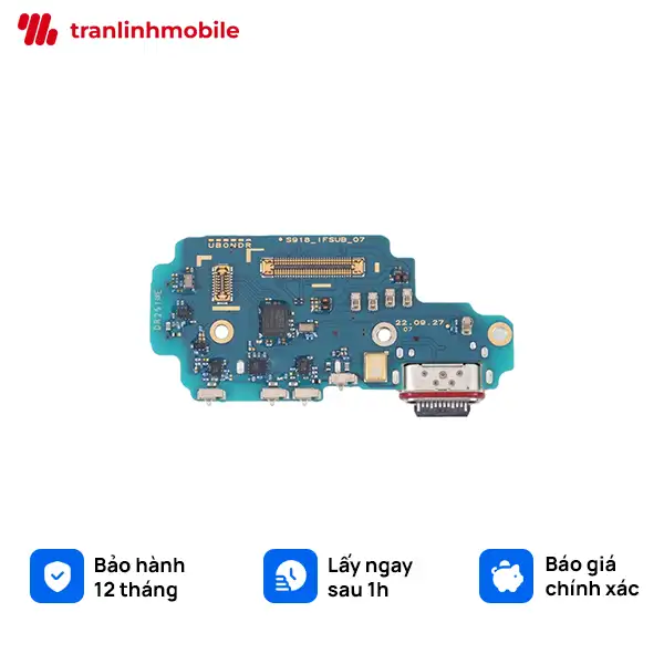 Thay cáp chân sạc Samsung Galaxy S23 Ultra
