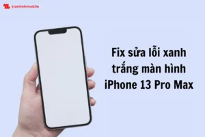 Fix sửa lỗi xanh trắng màn hình iPhone 13 Pro Max tại Trần Linh Mobile 