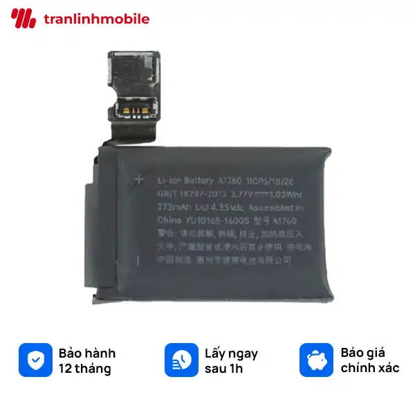 Thay pin Apple Watch Series 3