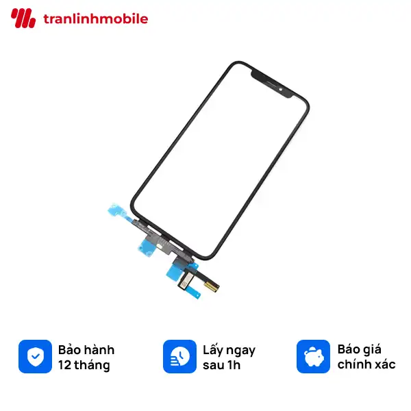 Thay ép mặt kính iPhone XS