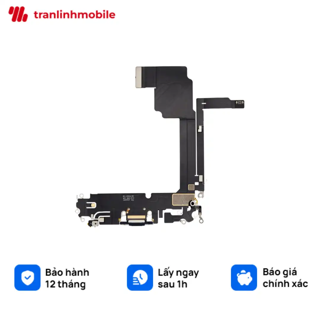 Thay cáp chân sạc iPhone 15 Pro