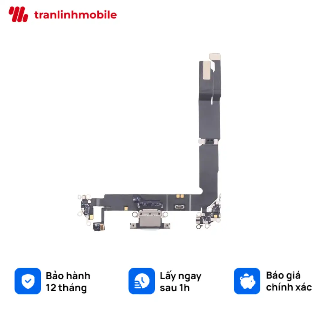 Thay cáp chân sạc iPhone 16 Plus
