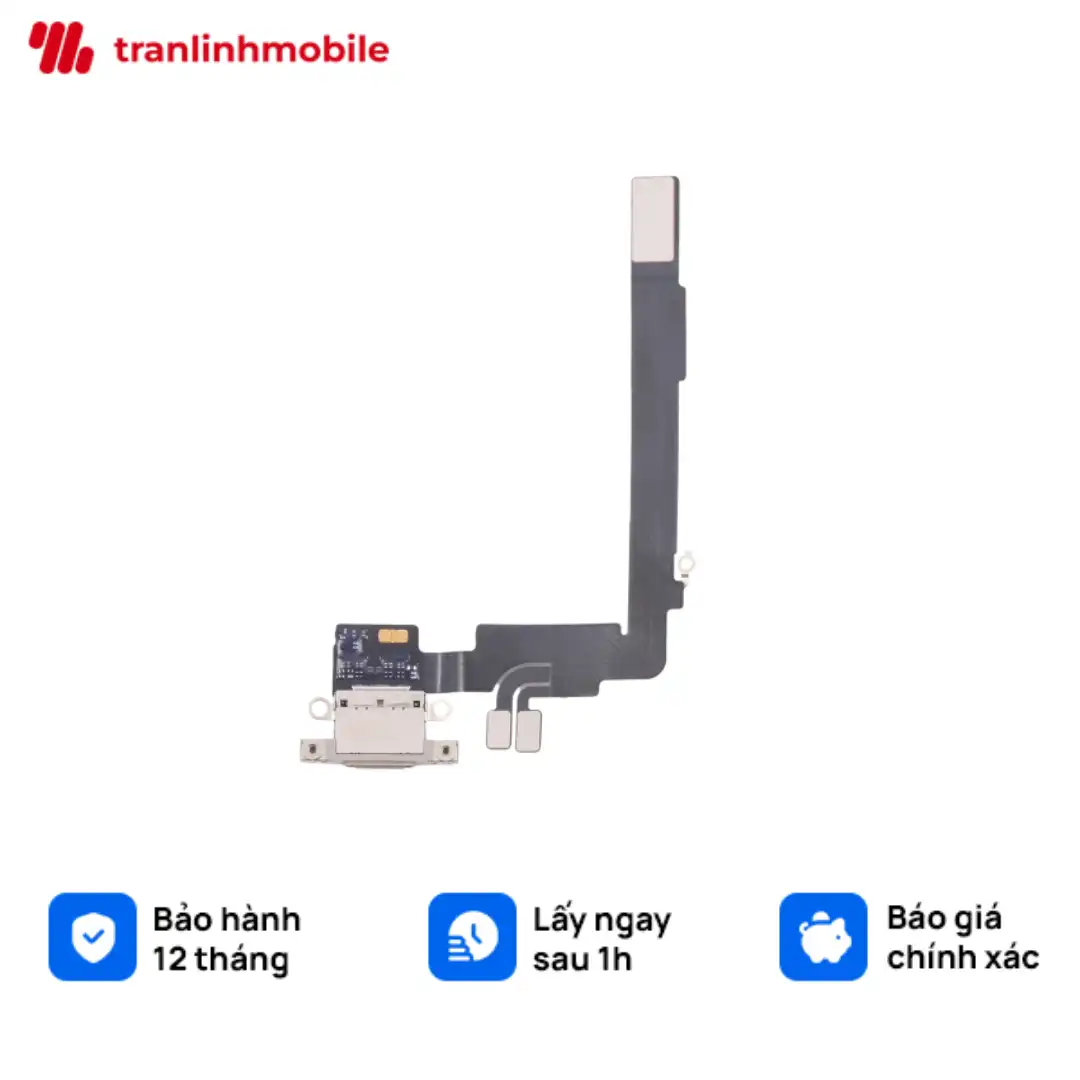 Thay cáp chân sạc iPhone 16 Pro Max