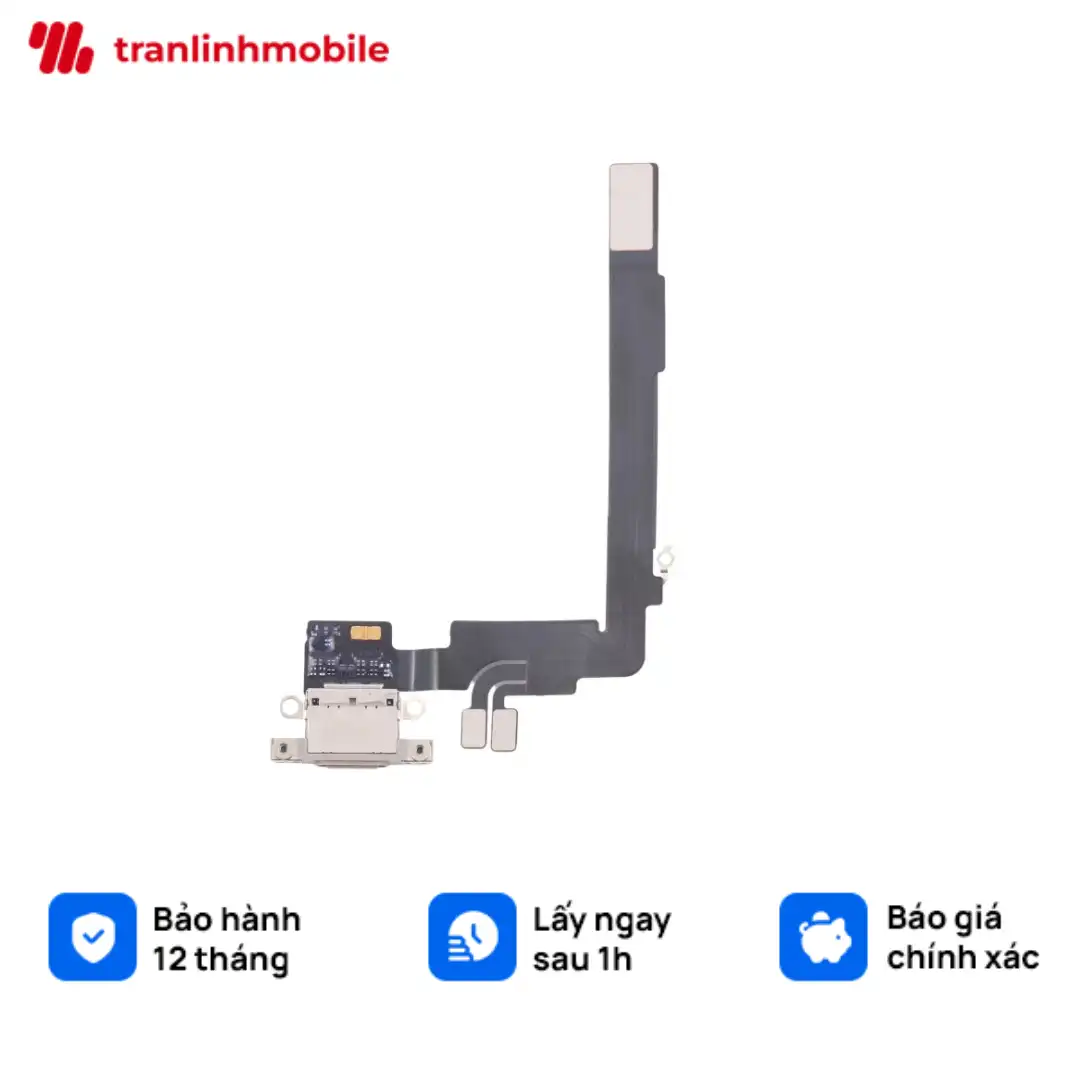 Thay cáp chân sạc iPhone 16