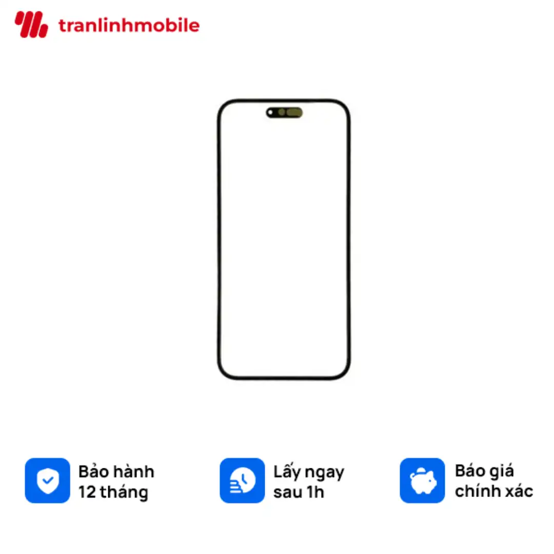 Thay ép mặt kính iPhone 15 Pro