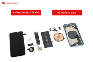 Quy trình thay kính cảm ứng iPhone X tại Trần Linh Mobile