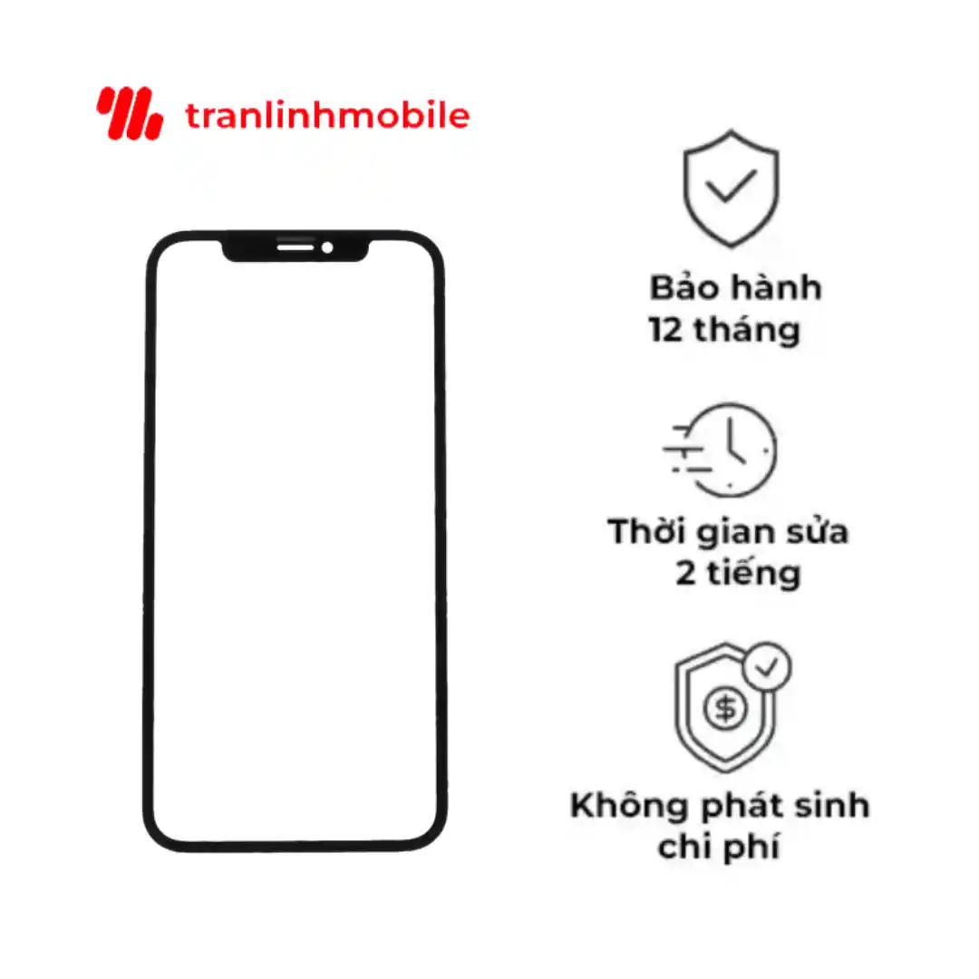 Thay ép mặt kính iPhone XR