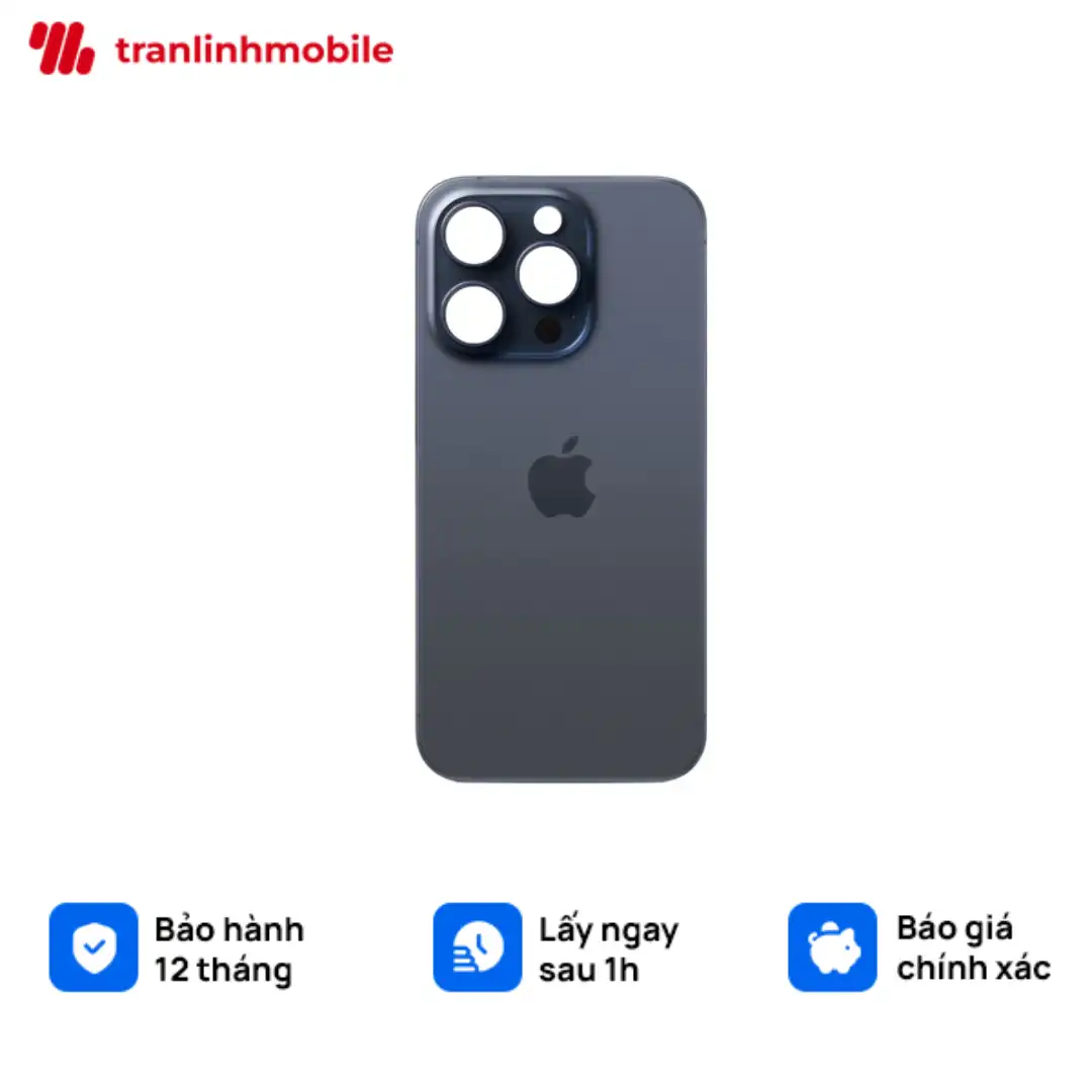 Thay kính lưng iPhone 15 Pro Max