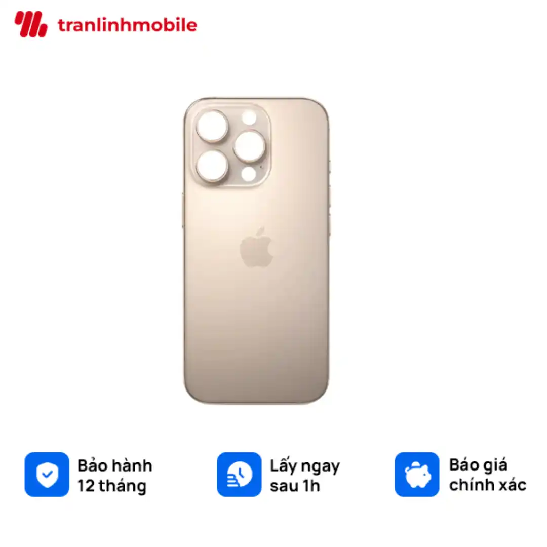 Thay kính lưng iPhone 16 Pro