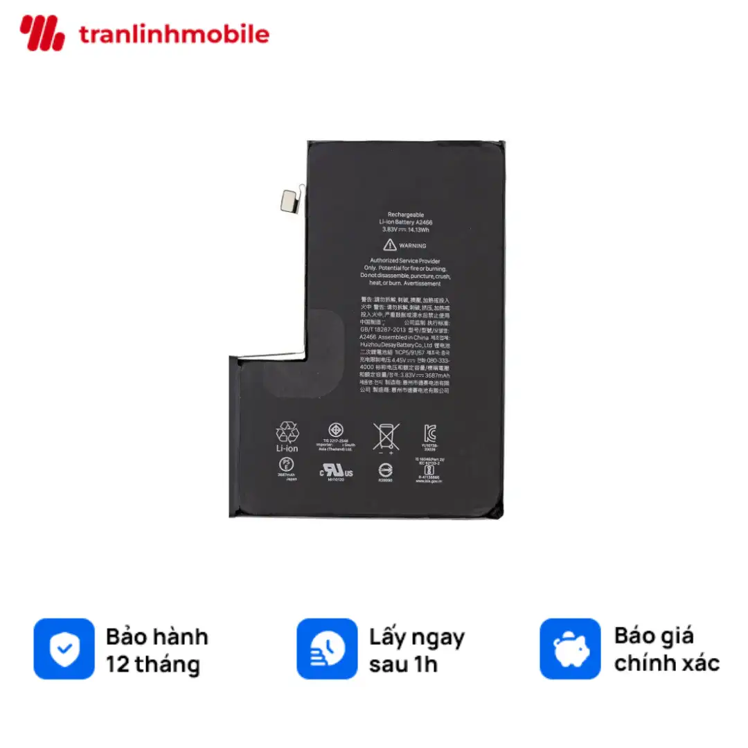 Thay pin iPhone 12 Pro Max