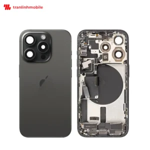 Thay vỏ iPhone 15 Pro là thay toàn bộ lớp vỏ bên ngòa của máy bao gồm cả khung viền máy 