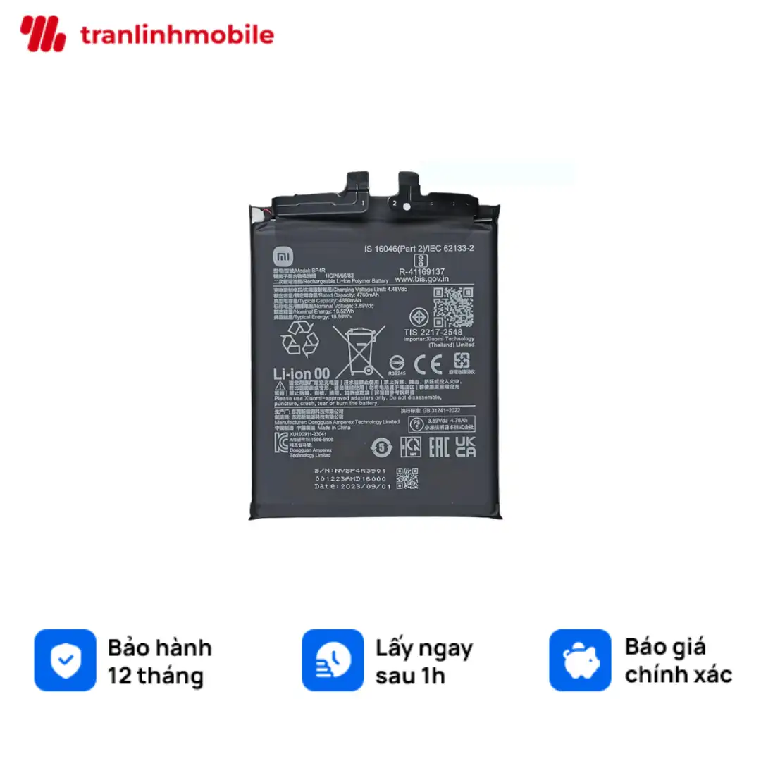 Thay pin Xiaomi 14