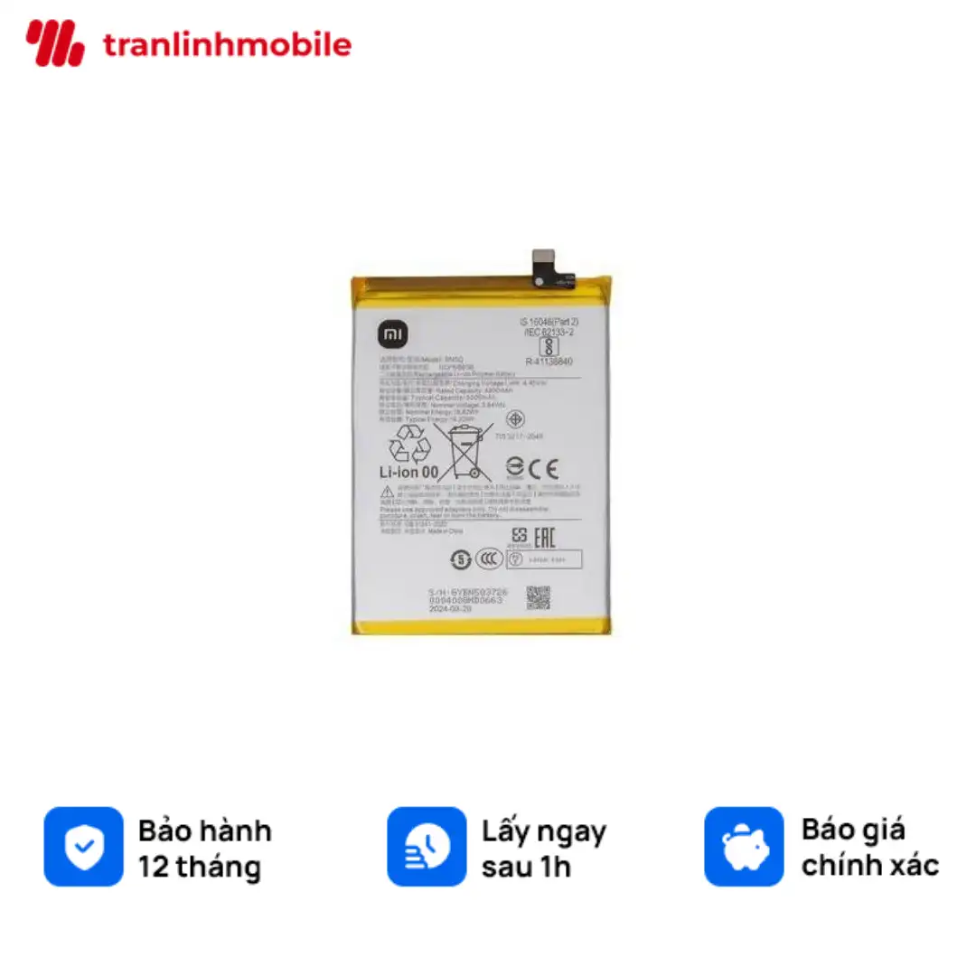 Thay pin Xiaomi Poco M6