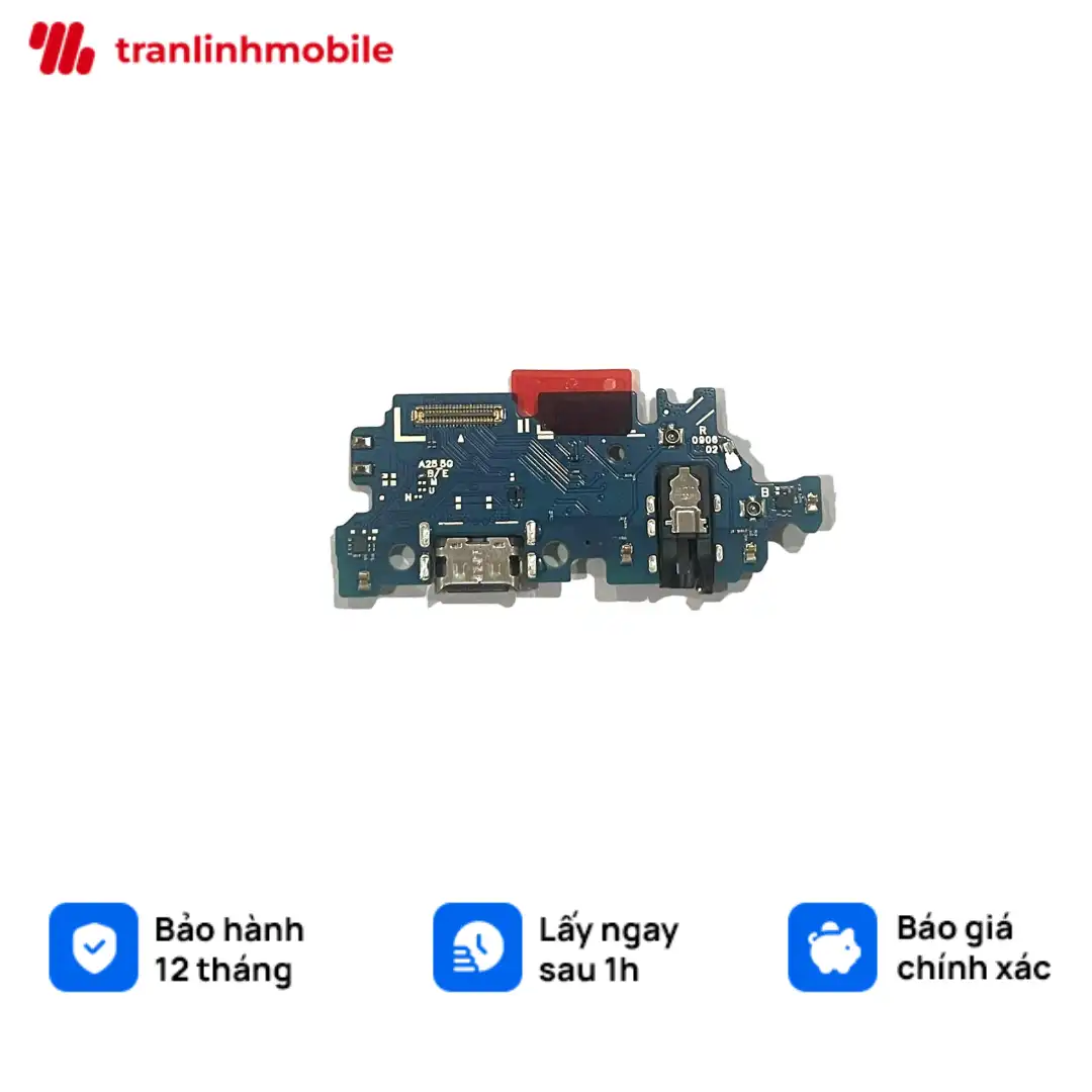 Thay cáp chân sạc Samsung Galaxy A25