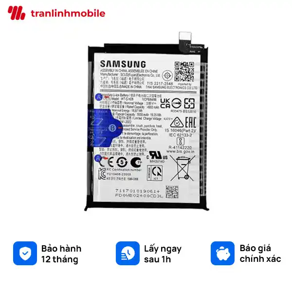 Thay pin Samsung Galaxy A05