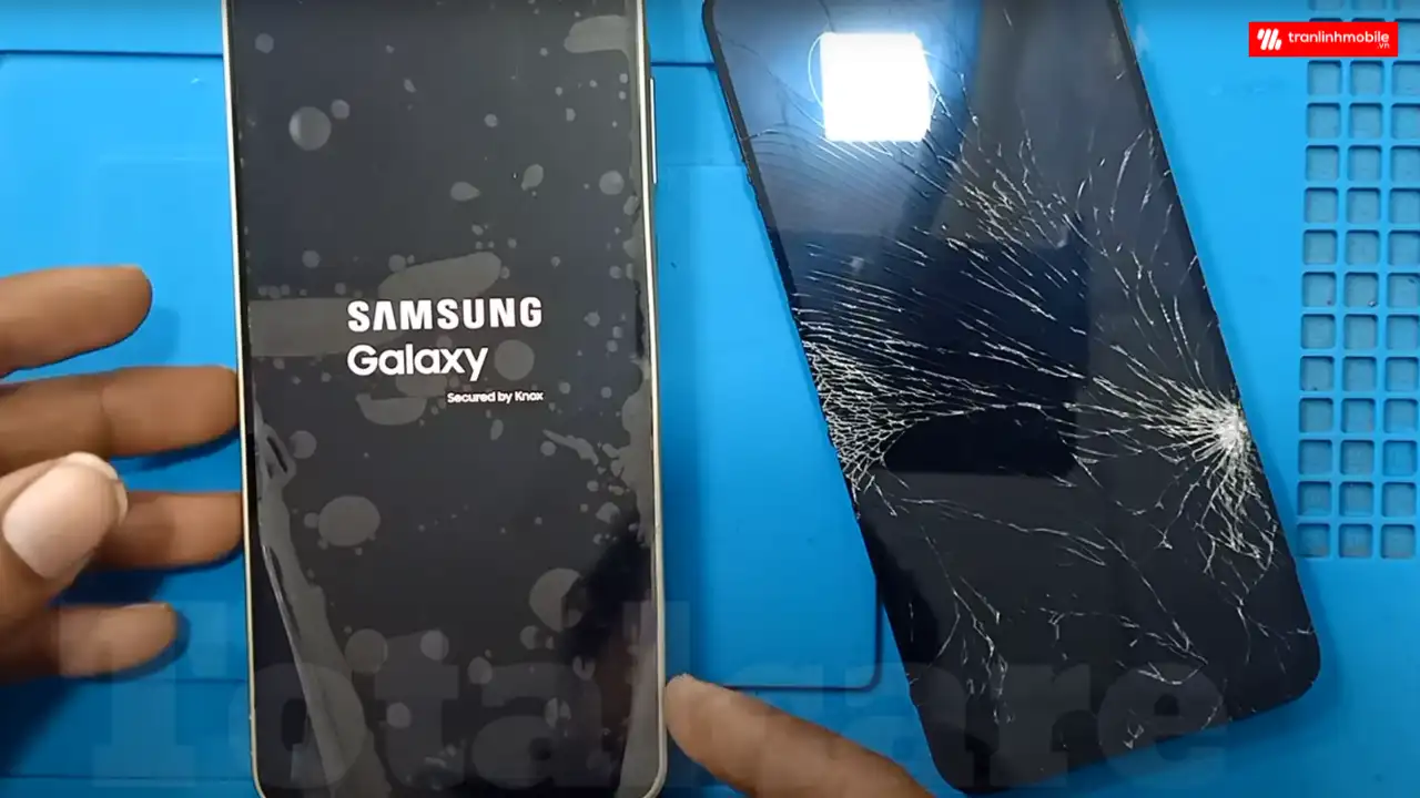 Thay ép mặt kính Samsung Galaxy A16 chính hãng