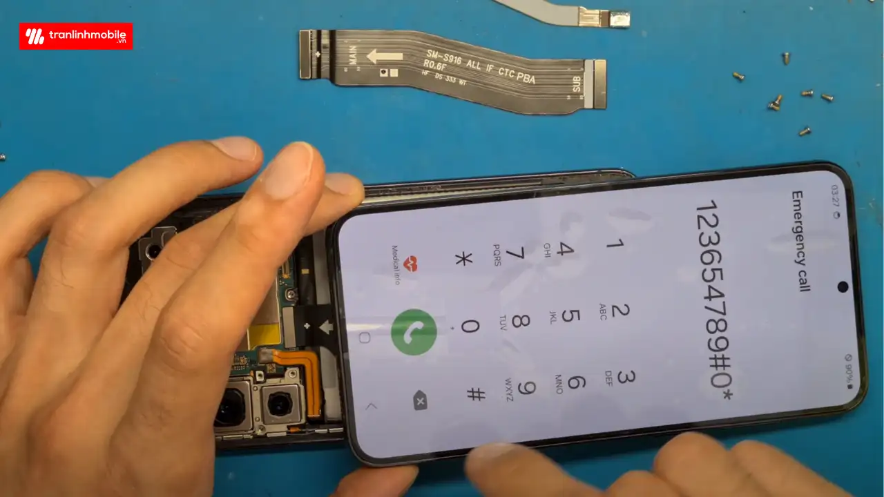 Thay m&agrave;n h&igrave;nh Samsung Galaxy S23+ lấy ngay tại Hải Ph&ograve;ng v&agrave; H&agrave; Nội