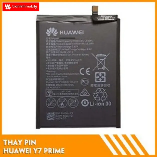 Thay Pin Huawei Y7 Prime Chính Hãng, Giá Tốt Nhất, Lấy Ngay Tại Hải Phòng và Hà Nội Thay Pin Huawei Y7 Prime Chính Hãng, Giá Tốt Nhất, Lấy Ngay Tại Hải Phòng và Hà Nội