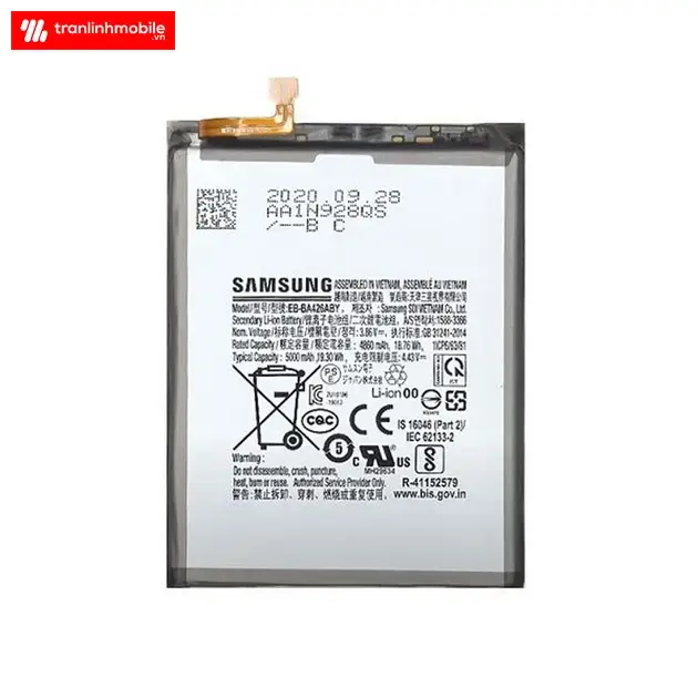 Thay Pin Samsung A82 Chính Hãng, Uy Tín, Lấy Ngay Tại Hải Phòng và Hà Nội Thay Pin Samsung A82 Chính Hãng, Uy Tín, Lấy Ngay Tại Hải Phòng và Hà Nội