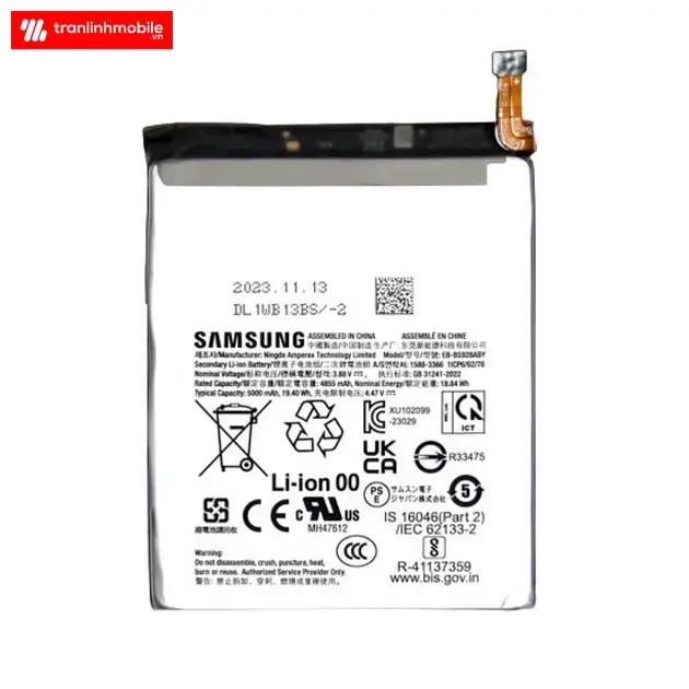 Thay Pin Samsung S24 Ultra Chính Hãng, Lấy Ngay Tại Hải Phòng và Hà Nội Thay Pin Samsung S24 Ultra Chính Hãng, Lấy Ngay Tại Hải Phòng và Hà Nội